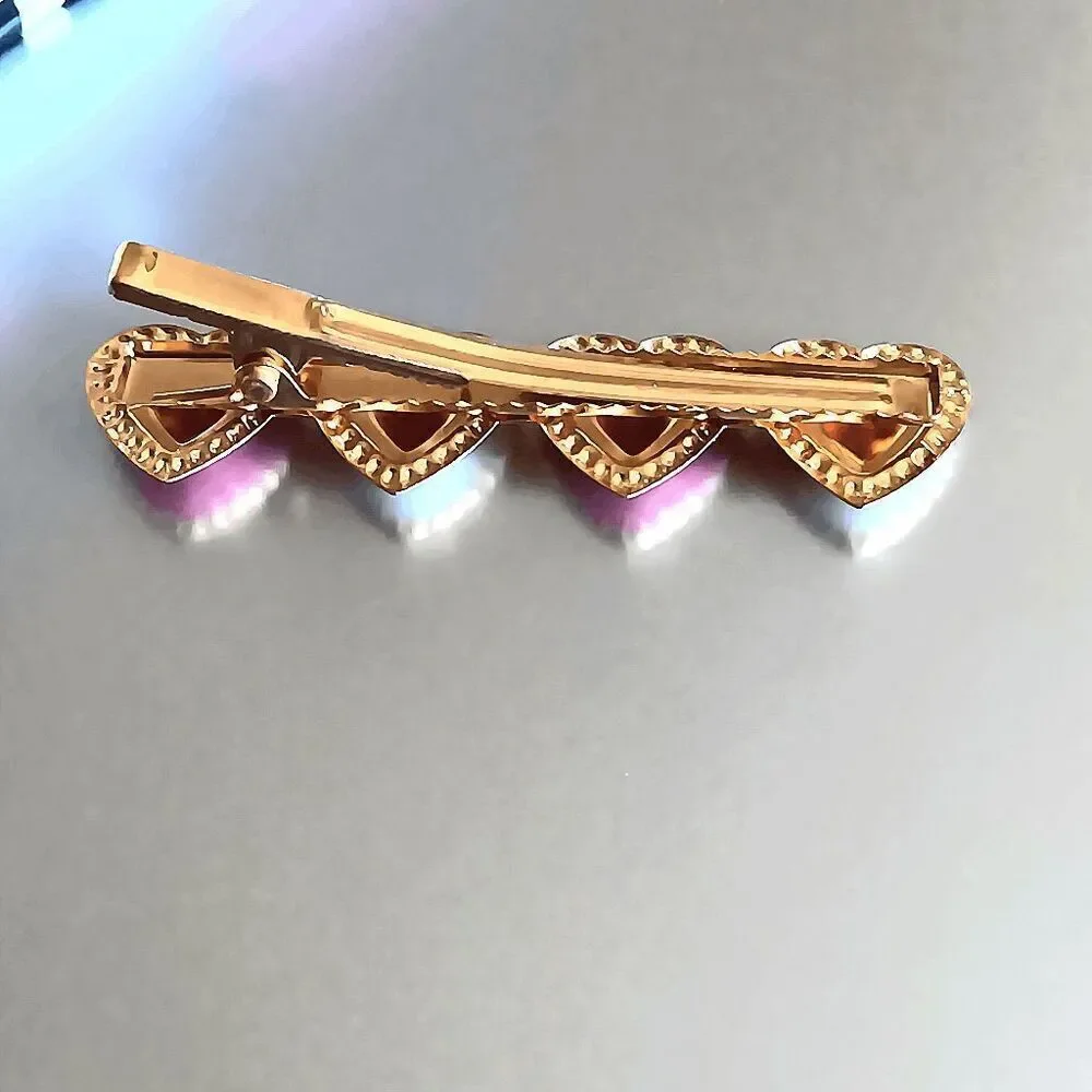 2 Piece Heart Hair Accessory Set